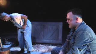 The Acting Company Of Mice and Men Clip 2 CROOKS AND LENNIE [upl. by Rebmit228]