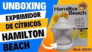 UNBOXING Exprimidor de cítricos Hamilton beach mod66334 [upl. by Brunhilde]