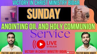 Oil anointing and Holy Communion Service [upl. by Valer]