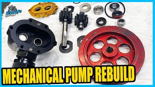 How to Rebuild a Mechanical Fuel Pump Waterman Kinsler Enderle Aeromotive [upl. by Stannwood192]