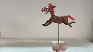 Galloping Horse  a prototype automaton [upl. by Treharne]