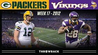 History amp Playoffs At Stake Packers vs Vikings 2012 Week 17 [upl. by Eblehs]