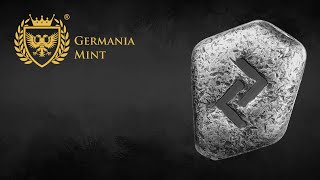 Germania Mint  Jera 1 oz Ag 9999 Cast Rune [upl. by Phippen]