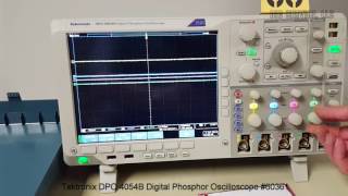 Tektronix DPO 4054B Digital Phosphor Oscilloscope 60361 [upl. by Sirromad528]