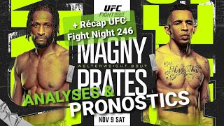 Magny vs Prates  UFC Fight Night 247  Analyses amp Pronostics mma ufc youtubecreatorcommunity [upl. by Isador508]