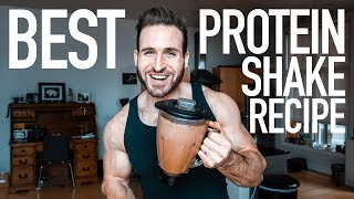 HOW TO MAKE A PROTEIN SHAKE  BEST CHOCOLATE PROTEIN SHAKE RECIPE [upl. by Ennazor]