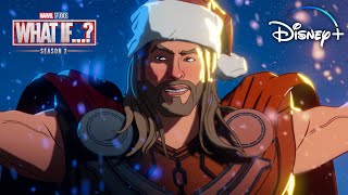 Marvel Studios What If  Season 2 l Holiday Wordplay l Disney [upl. by Rafaela]