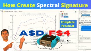 How to Save FieldSpec Spectroradiometer Signatures Using RS3 Software  Hyperspectral Data Guide [upl. by Akemad]