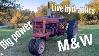 1945 Farmall M with MampW Mods [upl. by Atillertse]