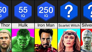 Comparison How Smart Is Your Favorite Marvel Character [upl. by Marquita]