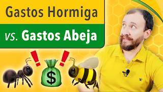 Gastos HORMIGA 🐜 vs Gastos ABEJA 🐝 — La Forma Inteligente De Usar Tu Dinero 💵 [upl. by Jolyn658]