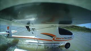 HobbyZone AeroScout on Floats [upl. by Anih]