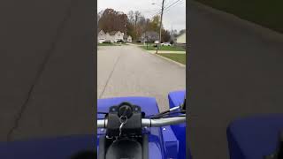 First ride on the banshee banshee banshee350 2stroke yamaha mechanic atv rebuild moto mx [upl. by Suellen]