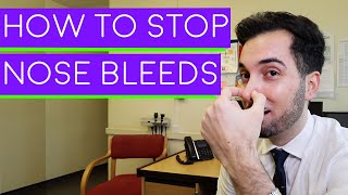 How To Stop A Nosebleed [upl. by Bruyn]