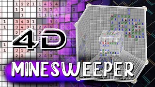 4D Minesweeper and a Python bot that beats it [upl. by Bore]