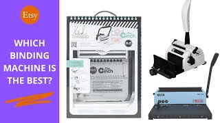 WHICH BINDING MACHINE IS THE BEST [upl. by Anhej]