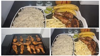 BARIIS IYO CHICKEN  CHICKEN LAAFORNEYAY QADO SOMALI FOOD [upl. by Dymphia]