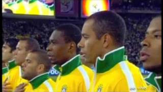 Hino do Brasil na Copa do Mundo 2010 [upl. by Gustie359]