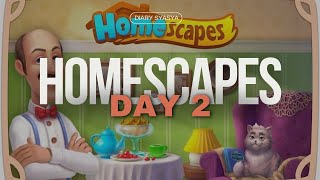 HOMESCAPES  DAY 2 Part Full [upl. by Ahsenyl]