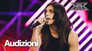 Daniel Gasperini omaggia Rino Gaetano con “Sfiorivano Le Viole”  X FACTOR 2024 AUDIZIONI [upl. by Ekard]