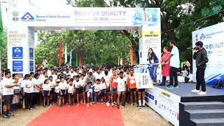 BIS conducts Run for Quality Marathon to Create awareness about product quality check [upl. by Casi]