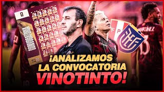 🇻🇪🔥 ¡VENEZUELA POR LOS 6 PUNTOS NUEVA CONVOCATORIA VINOTINTO  RedWine [upl. by Aysan44]