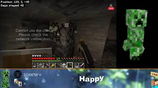 Minecraft streamer vs views minecraftmemes livestreamer [upl. by Libb]