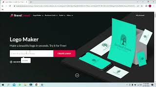 How to Make Logo on Brandcrowd [upl. by Clynes641]