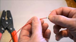 012 MOLEX amp OPEN BARREL PIN CRIMPING Video 2 [upl. by Haziza706]