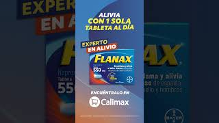 Desinflanax el dolor intenso con Flanax® 550 Ordénalo a domicilio en Calimax [upl. by Vanni]