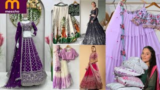 Meesho Lehenga Haul Affordable Lehengas for Wedding Haldi ✨😍 [upl. by Trudi]