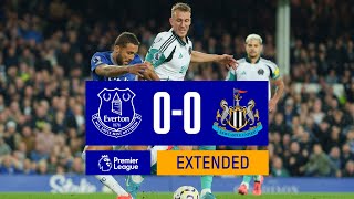 EXTENDED HIGHLIGHTS EVERTON 00 NEWCASTLE [upl. by Caria]