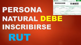 Cuándo una persona natural debe inscribirse en el RUT [upl. by Neb]