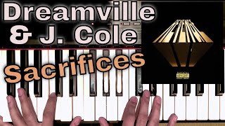 Sacrifices Piano Cover  Dreamville EARTHGANG J Cole Smino and Saba [upl. by Esyli]