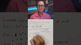 How to Solve for the Linearization of a Function  Math in a Minute [upl. by Wilber]