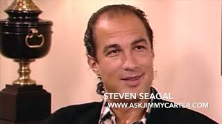 Steven Seagalraw and unedited interview [upl. by Dahsar]