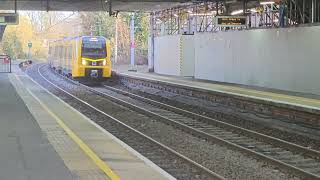 Tyne and wear metro 555 at Whitley Bay on test 31st October 2024 [upl. by Rettig69]