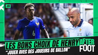 JO  quotMontrer à Deschamps que lon peut jouer avec des joueurs de ballonquot Acherchour encense Henry [upl. by Sliwa]