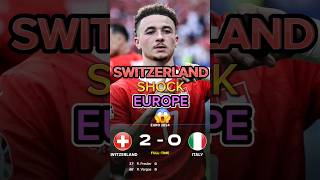 Switzerland 20 Vs Italy 😳 [upl. by Enimzaj797]