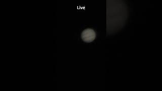 Live view of Jupiter through a 6 inch telescope [upl. by Tnecnivleahcim]