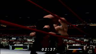 WWF No Mercy  N64 Gameplay  Chris Jericho vs Chris Benoit [upl. by Kolodgie]