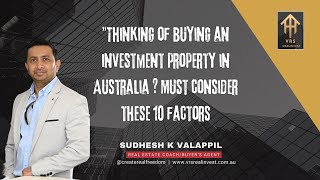 quotThinking of buying an investment property in Australia but worried about making the wrong choice [upl. by Sothena]