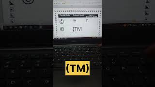 Copyright Symbol Trademark Symbol and Registered Symbol in MS Wordshortsviralvideo motivation [upl. by Pennie]