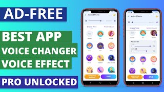 Best Free Voice Changer Voice Effect App for Android [upl. by Debarath]