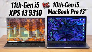 11thGen XPS 13 9310 vs 13quot MacBook Pro Best Ultrabook [upl. by Ociram]