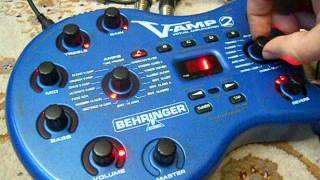 Behringer Vamp 2 demo quick tour of general settings [upl. by Wharton]