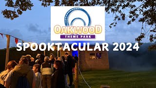 Oakwood Theme Park Spooktacular 2024 [upl. by Cohligan200]