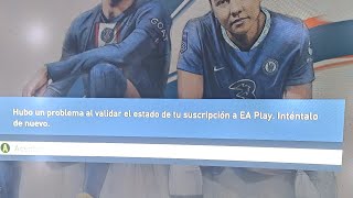 SOLUCION EA PLAY FIFA 23 UNABLE TO CONNECT X BOX SERIES SX Y ONE [upl. by Marucci]