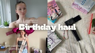 MY 18TH BIRTHDAY HAUL new vlogging camera [upl. by Larual877]