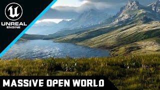 Create a Massive Open World Map in 15 minutes  Unreal Engine 5 [upl. by Penrod]